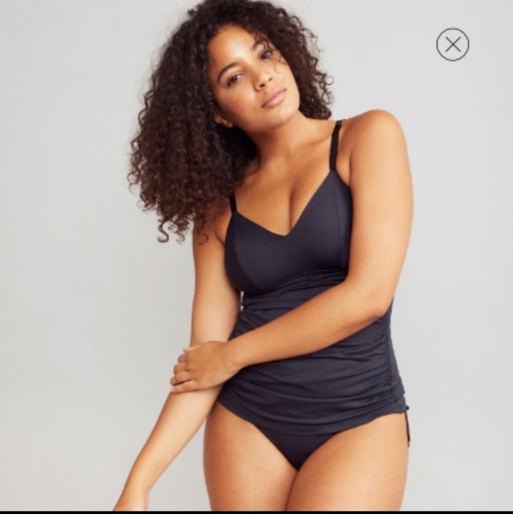 Malia Mills Puker Louisa Tankini 36 / 6